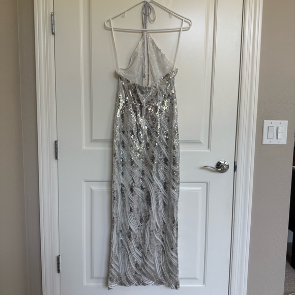 Sequin Halter Dress - Picture 10 of 14